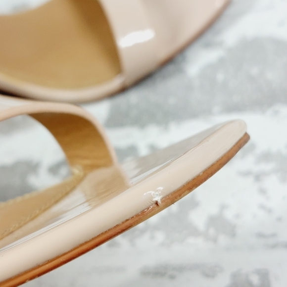 ASOS Cream Buckle Ankle Strap Summer Heeled Sandals O622 - Picture 13 of 16